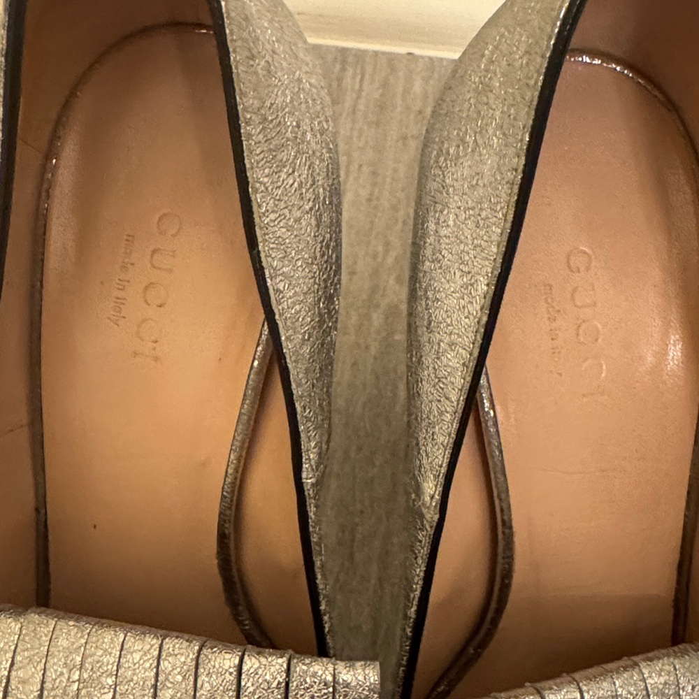Authentic Gucci Galassia GG Marmont Fringe - Picture 2 of 7